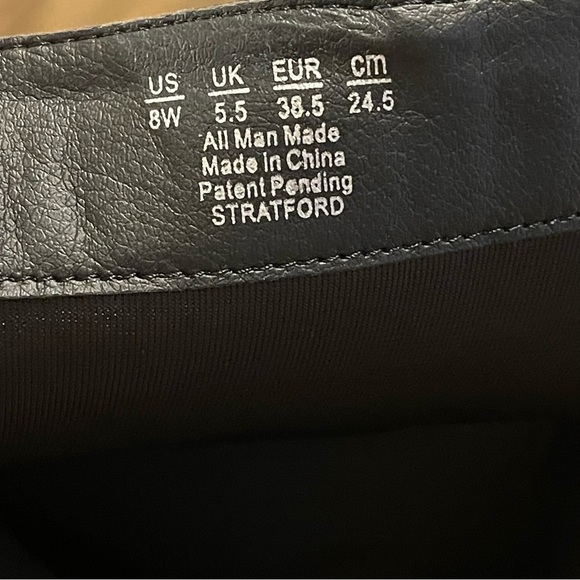 Life Stride Black Knee High Boot Block Heel Pointed Toe Woman’s 8 Stanford Fall - Picture 8 of 8